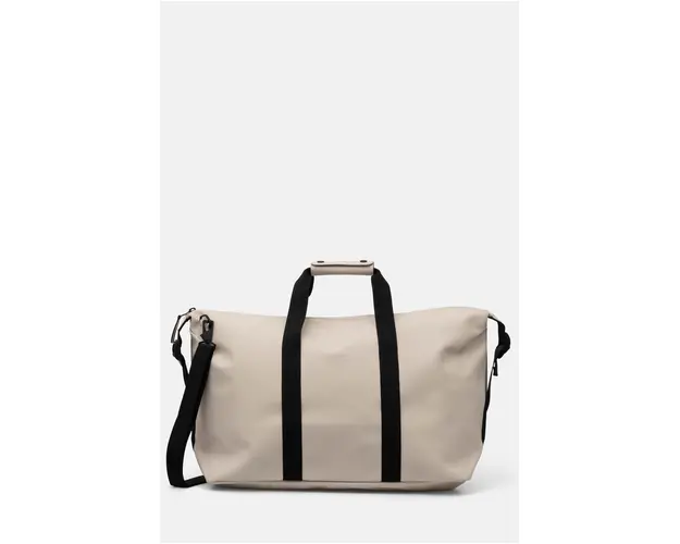 Rains geanta Hilo Weekend Bag W3 culoarea bej, 14200-26