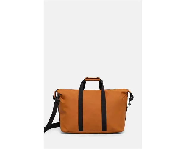 Rains geanta Hilo Weekend Bag W3 culoarea maro, 14200-63
