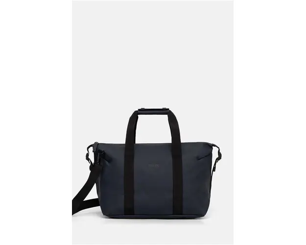 Rains geanta Hilo Weekend Bag Small W3 culoarea albastru marin, 14220-47