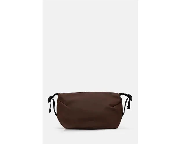 Rains portfard Hilo Wash Bag W3 culoarea maro, 15630-23