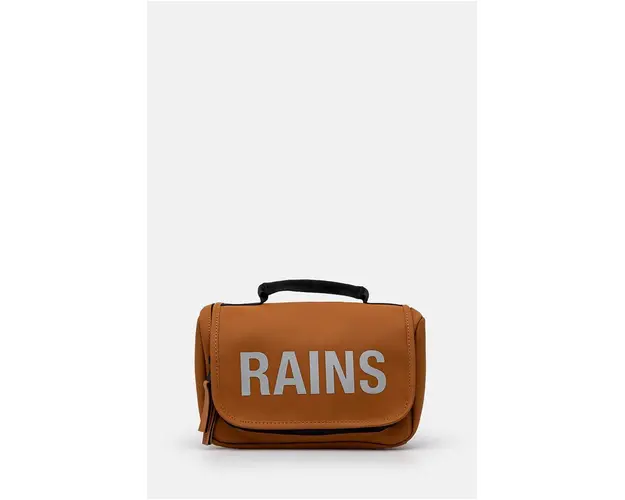 Rains portfard Texel Wash Bag W3 culoarea maro, 16310-63
