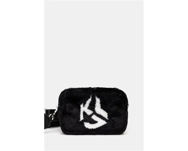 Karl Lagerfeld Jeans borseta culoarea negru, 246J3083