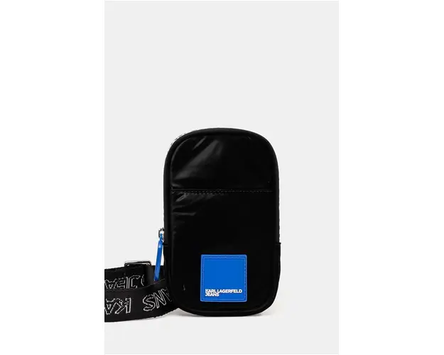 Karl Lagerfeld Jeans carcasa de telefon culoarea negru, 246J3201