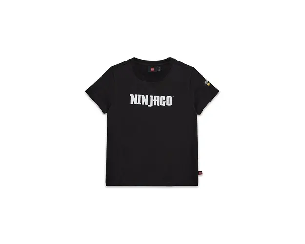 Lego tricou de bumbac pentru copii LWTANO 613 culoarea negru, cu imprimeu, 12011276