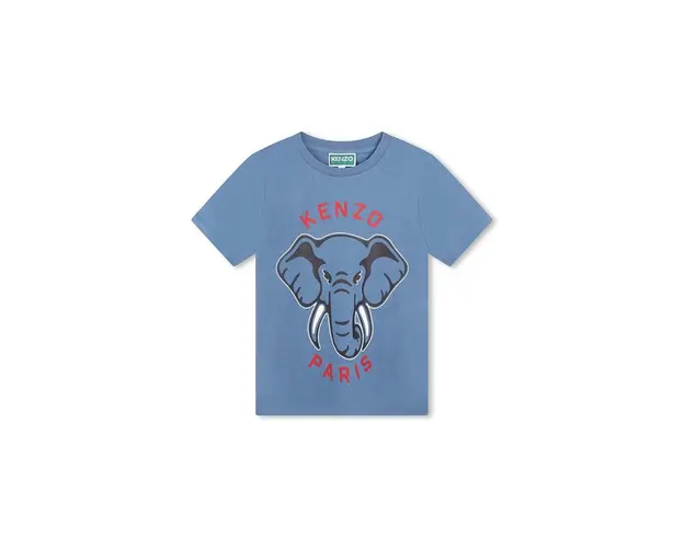 Kenzo Kids tricou de bumbac pentru copii cu imprimeu, K60748