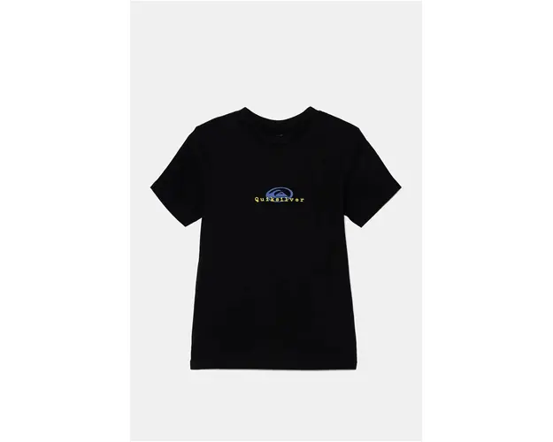 Quiksilver tricou de bumbac pentru copii THERMAL LOGO BMY culoarea negru, cu imprimeu, AQBZT04452