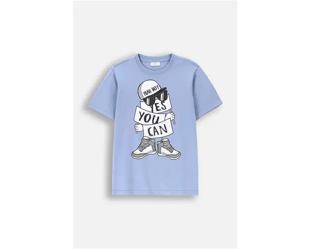 Coccodrillo tricou de bumbac pentru copii cu imprimeu, EVERYDAY BOY