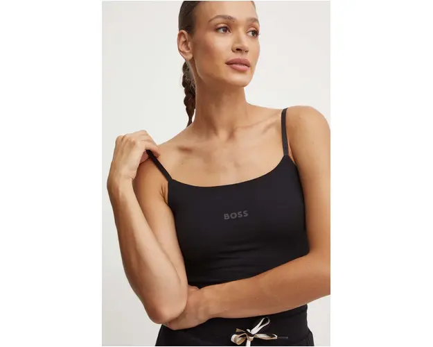 BOSS top lounge culoarea negru, 50525698