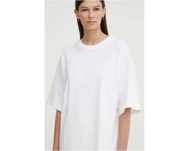 Day Birger et Mikkelsen tricou din bumbac Drew - Heavy Jersey RD femei, culoarea alb, DAY65243228