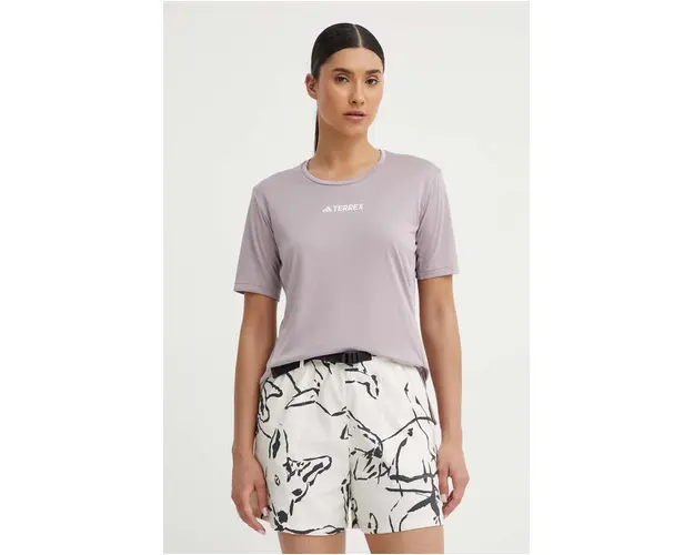 adidas TERREX tricou sport Multi culoarea roz, IS0691