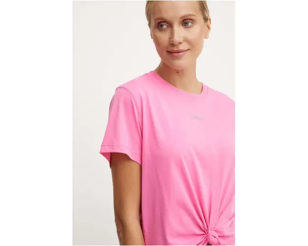 Dkny tricou din bumbac femei, culoarea roz, DP4T9994