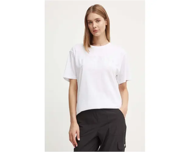 Dkny tricou din bumbac femei, culoarea alb, DP4T9812