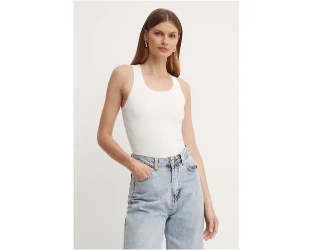 Marella top femei, culoarea alb, 2423366161200