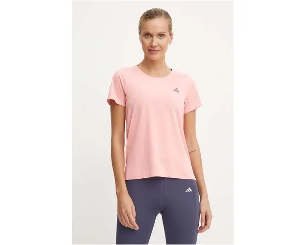 adidas Performance tricou de antrenament Adizero culoarea roz, IW3216