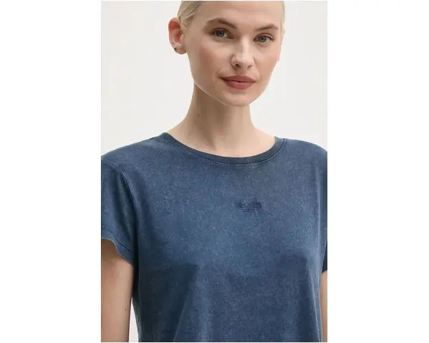 Pepe Jeans tricou FELICE femei, culoarea albastru marin, PL505952