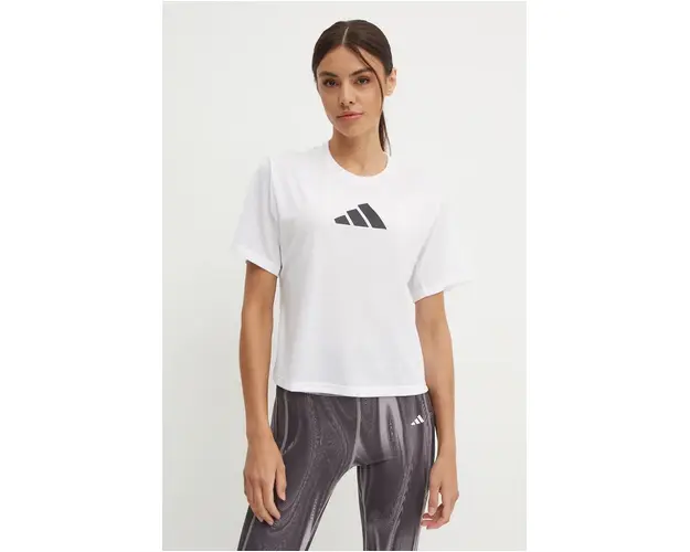 adidas Performance tricou de antrenament Train Essentials culoarea alb, JG8615