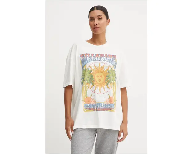 Billabong tricou Enjoy the Journey femei, culoarea alb, EBJZT00325