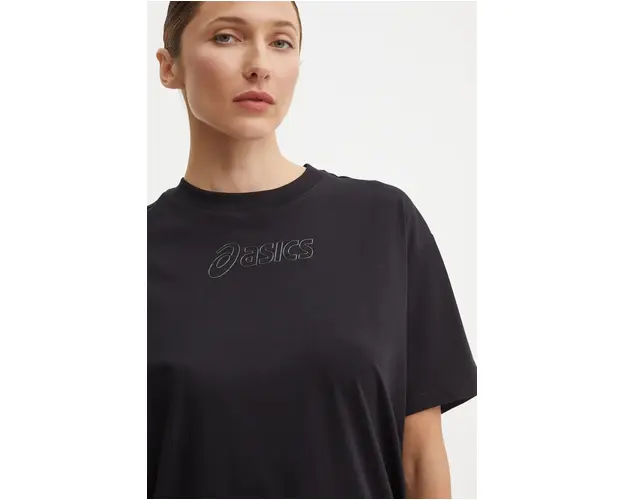 Asics tricou femei, culoarea negru, 2032C843