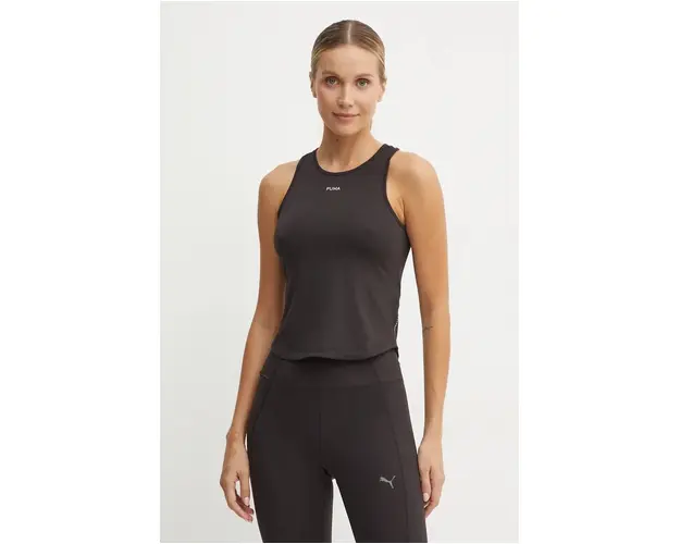 Puma top de antrenament Cloudspun culoarea negru, 525779