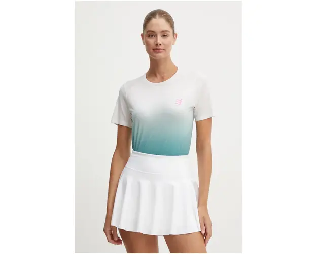 Compressport tricou de alergare Performance culoarea verde, ATSW4930