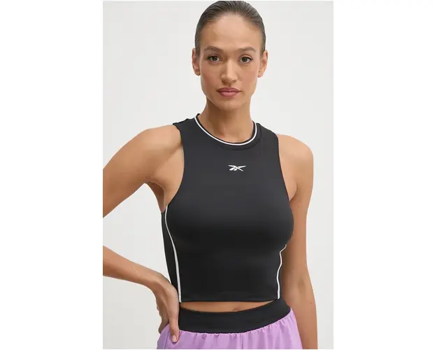 Reebok top de antrenament Team culoarea negru, 100205800