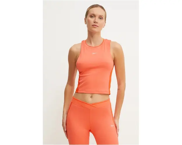 Reebok top de antrenament Team culoarea portocaliu, 100205803