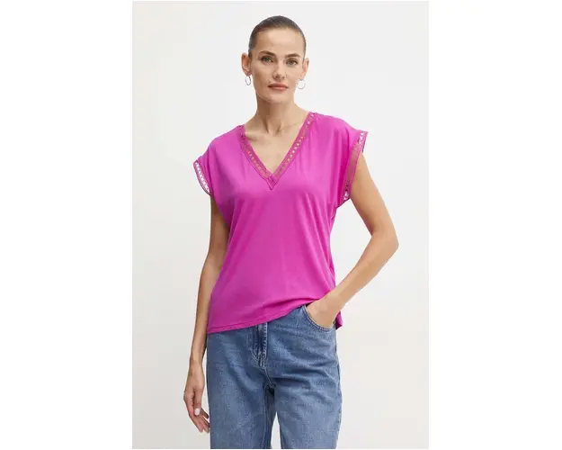 Morgan tricou DOYAL femei, culoarea roz, DOYAL