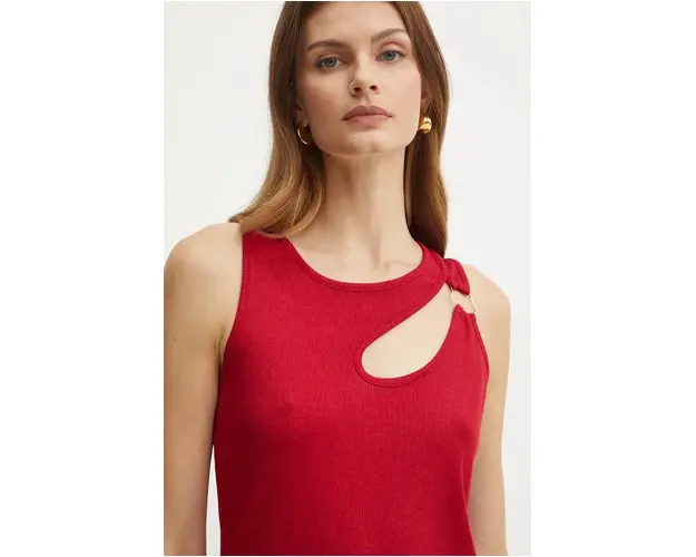 Morgan tricou DESIRO femei, culoarea bordo, DESIRO