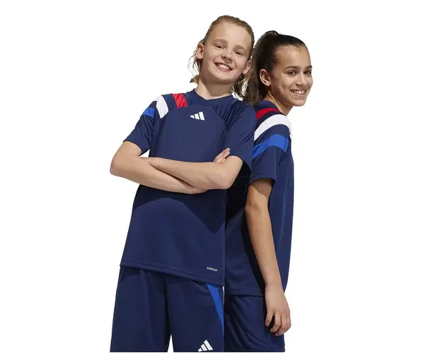 adidas Performance tricou copii FORTORE23SY culoarea albastru marin, modelator, IK5727