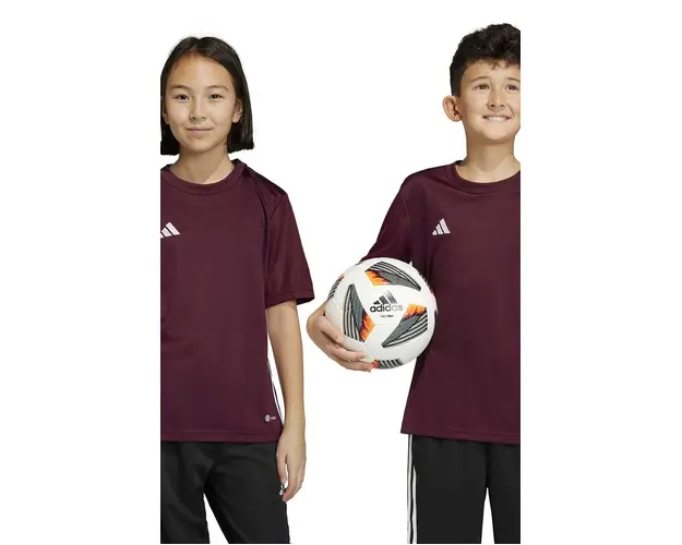 adidas Performance tricou copii TABELA 23SY culoarea bordo, modelator, IB4933