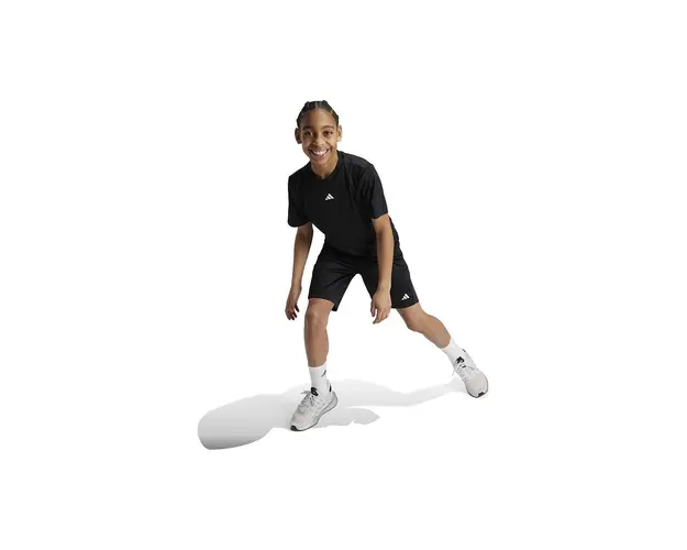 adidas tricou copii J TR-ES T culoarea negru, neted, IV9576