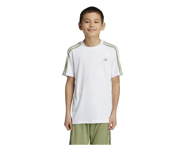 adidas tricou copii U TR-ES 3S T culoarea alb, cu imprimeu, IW5903