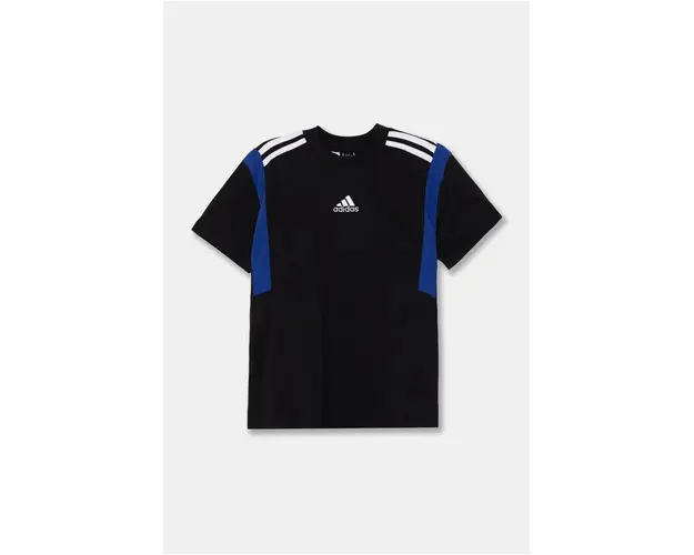 adidas tricou de bumbac pentru copii B T CB culoarea negru, modelator, JE0324