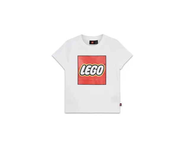 Lego tricou de bumbac pentru copii LWTANO 631 culoarea alb, cu imprimeu, 12011363