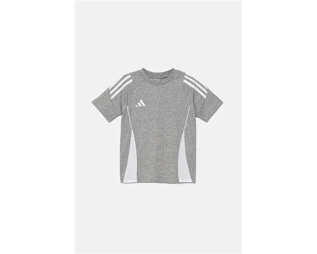 adidas Performance tricou de bumbac pentru copii TIRO24 SWTEEY culoarea gri, IR9356