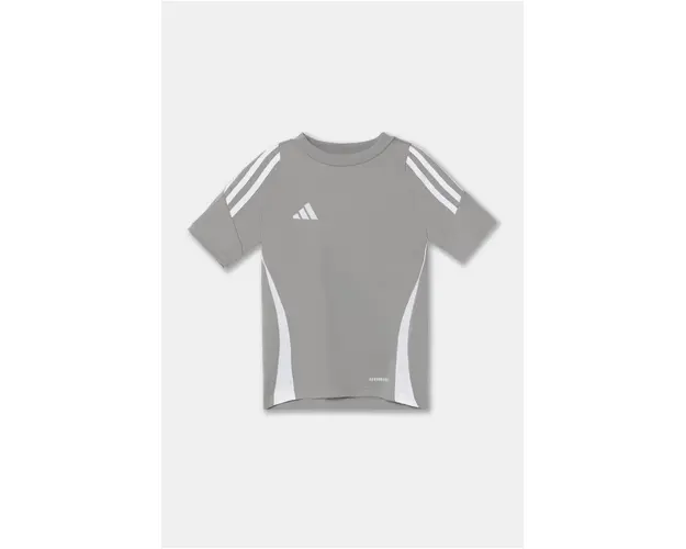 adidas Performance tricou copii TIRO24SYY culoarea gri, cu imprimeu, IS1031