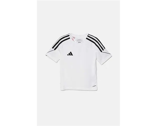 adidas Performance tricou copii TIRO 23SY culoarea alb, cu imprimeu, HR4620