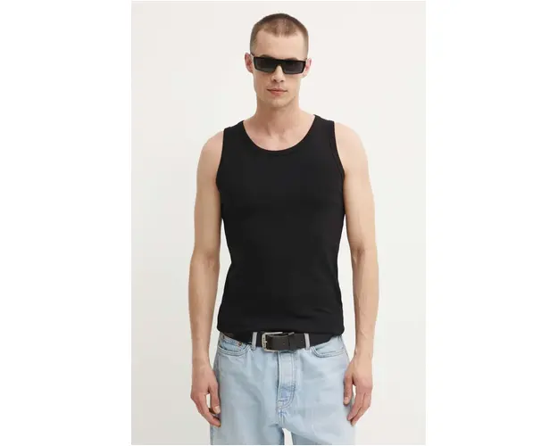 Samsoe Samsoe tricou SALARS barbati, culoarea negru, M24200035