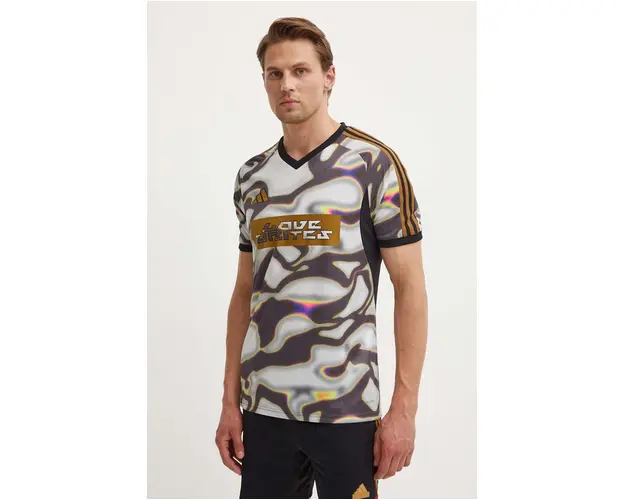 adidas Performance tricou de antrenament Pride culoarea negru, modelator, IW3955