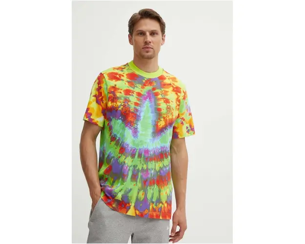 adidas Originals tricou din bumbac barbati, culoarea verde, modelator, IZ0090