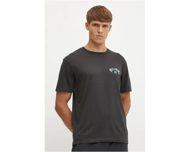 Billabong tricou Arch Fill barbati, culoarea negru, neted, ABYZT02442