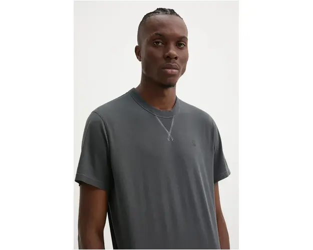 G-Star Raw tricou din bumbac barbati, culoarea negru, neted, D24449-2653