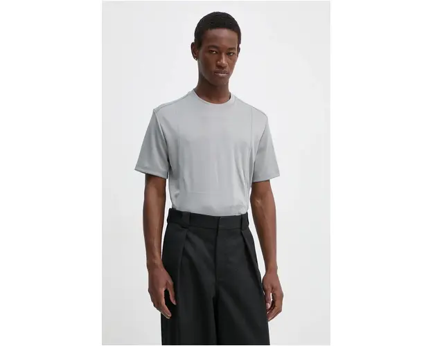 G-Star Raw tricou barbati, culoarea gri, neted, D25079-D734