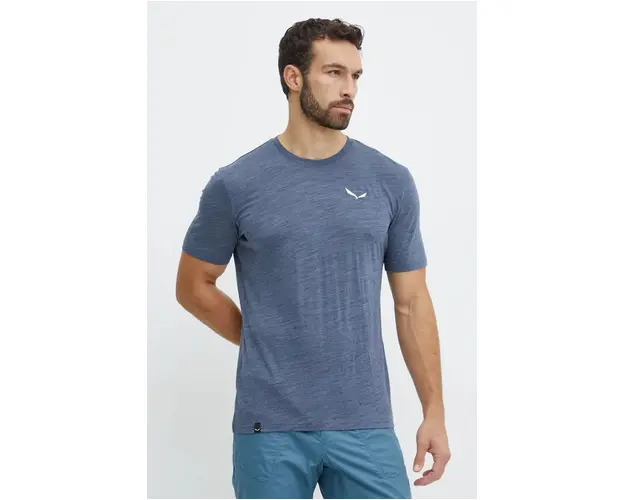 Salewa tricou sport Eagle Minilogo melanj, 00.0000028903