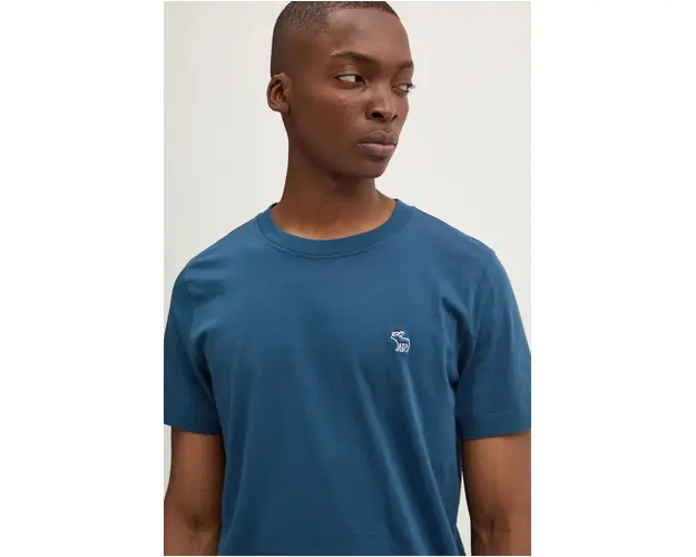 Abercrombie & Fitch tricou din bumbac barbati, neted, KI124-4393