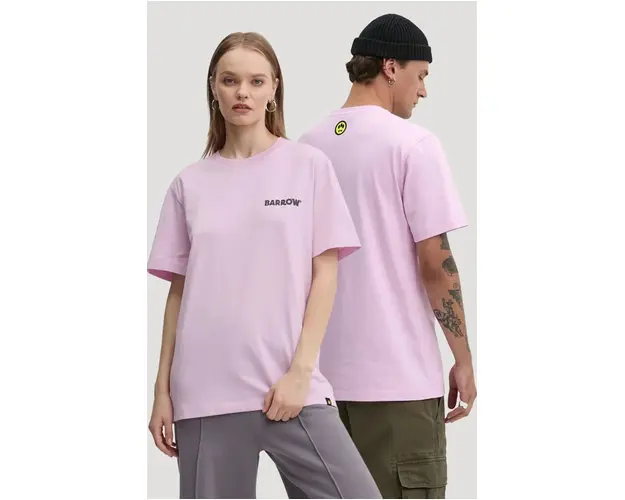 Barrow tricou culoarea violet, cu imprimeu, F4BWUATH134