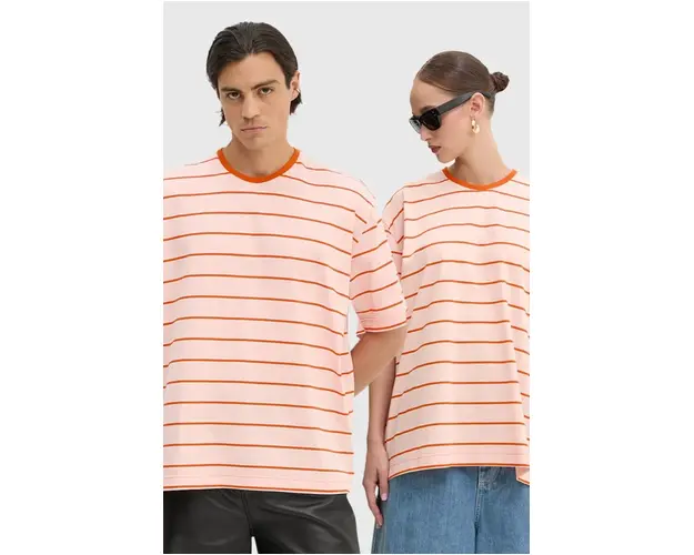 Sunnei tricou din bumbac culoarea portocaliu, modelator, RTWXJER008