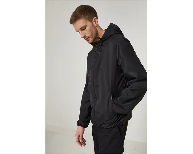 Medicine geaca barbati, culoarea negru, de tranzitie