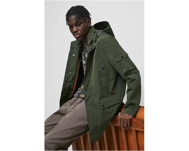 Medicine geaca barbati, culoarea verde, de tranzitie