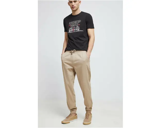 Medicine pantaloni barbati, culoarea bej